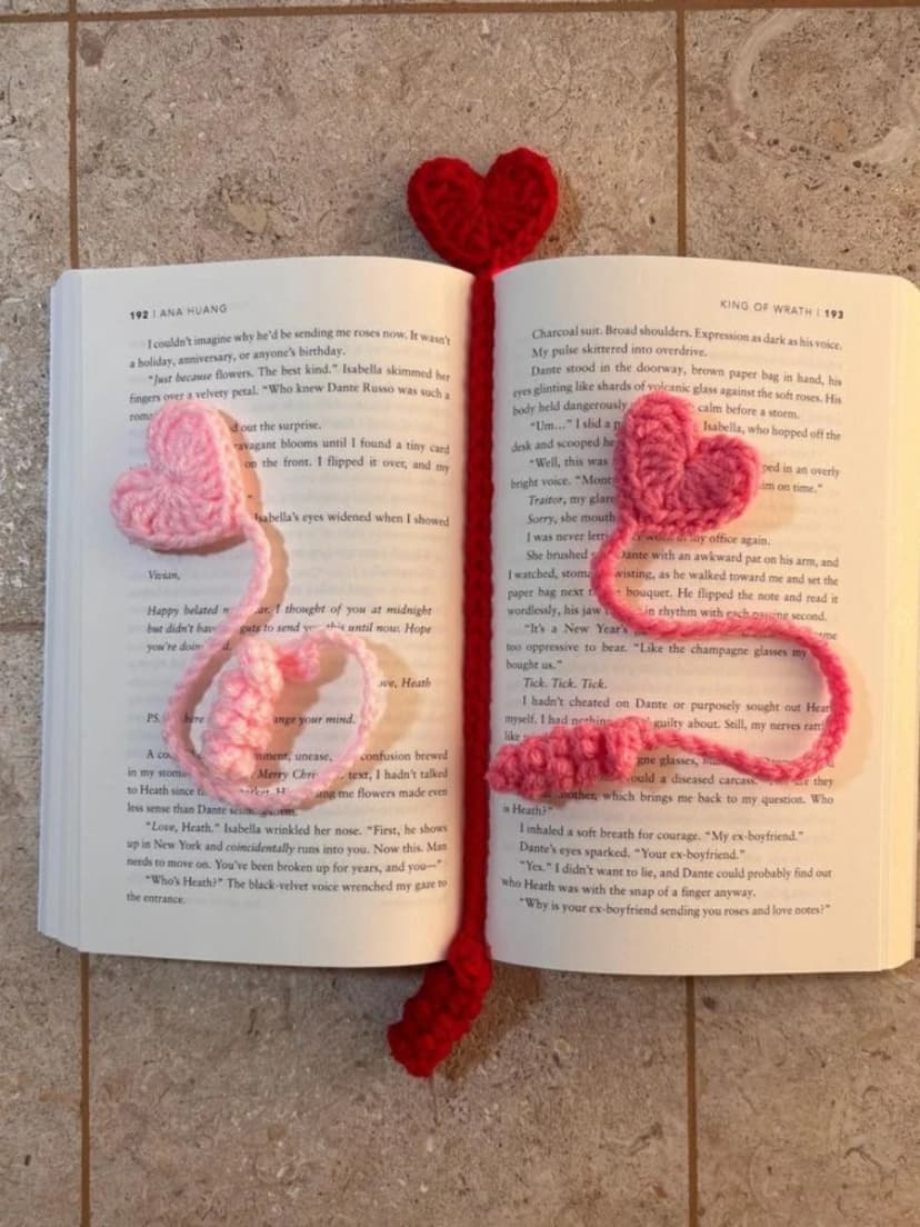 Crochet Bookmarks â¤ď¸