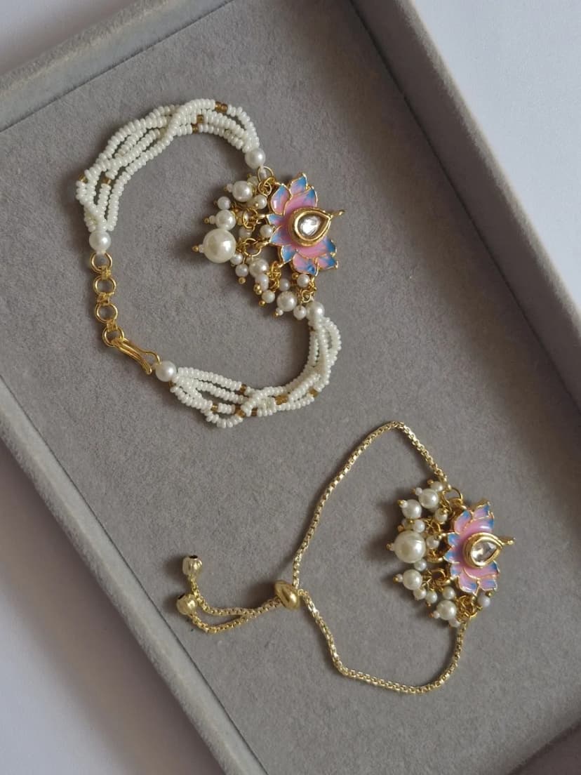 Pink lotus Bracelets